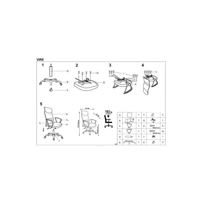 Scaun birou hm vire, mesh, ergonomic, cadru metal, tetiera cu piele ecologica, inaltime ajustabila, mecanism balansare, 100 kg, gri drm2802