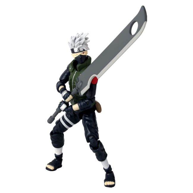 BANDAI FIGURINA  NARUTO SHIPPUDEN HATAKE KAKASHI FOURTH GREAT NINJA WAR   16.5CM VIVBan36963
