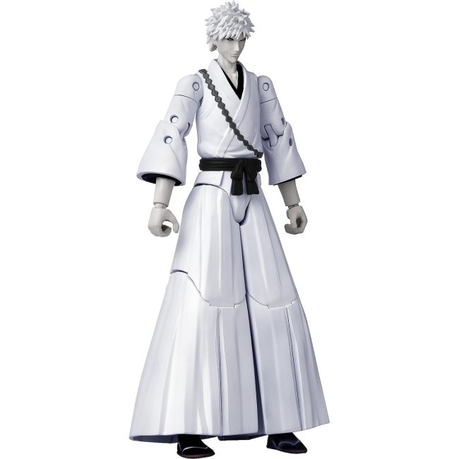 BANDAI FIGURINA NARUTO SHIPPUDEN  BLEACH WHITE KUROSAKI ICHIGO   16.5CM VIVBan36974