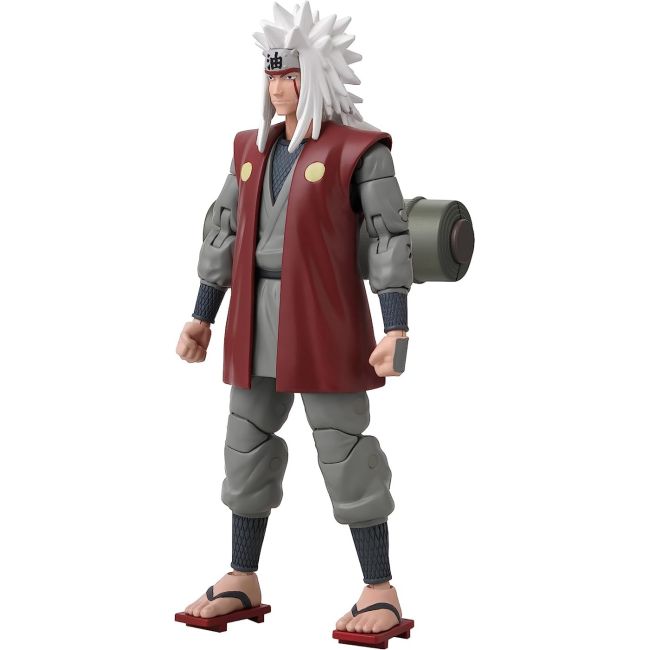 BANDAI FIGURINA NARUTO SHIPPUDEN  NARUTO  JIRIYA   16.5CM VIVBan36965