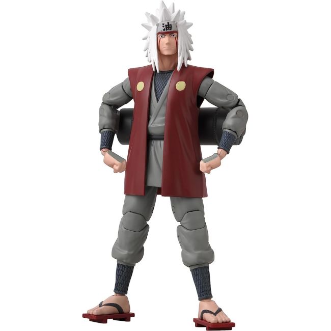 BANDAI FIGURINA NARUTO SHIPPUDEN  NARUTO  JIRIYA   16.5CM VIVBan36965