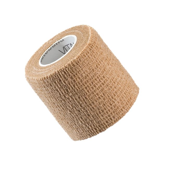 Bandaj elastic autoadeziv Vitammy Autoband, tehnologie cu microfibre, fara lipici, rezistent la... BITautobandbej