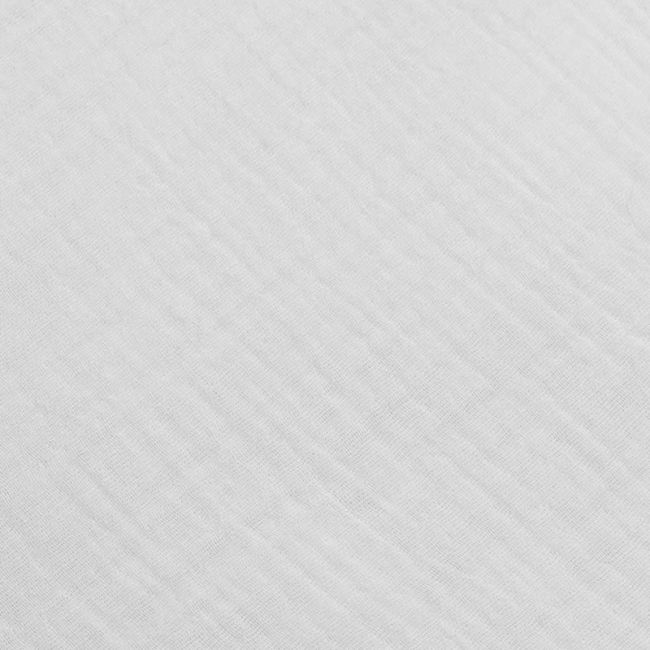 Cosulet bebelus pentru dormit, Baby Nest 80 x 50 cm, Din muselina, Din materiale certificate Oeko Tex Standard 100, New Baby, White BYN52099