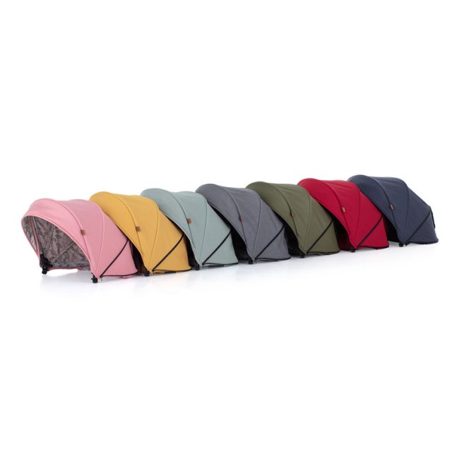 Petite&Mars - Carucior sport, Royal, Include husa pentru scaun, husa pentru picioare, geanta pentru scutece si capotina extensibila, Cu fereastra, Impermeabila, Cu SPF 50, Aluminiu, 0-22 kg, 111 x 57 x 86 cm, Mature Olive BYN466500+566841