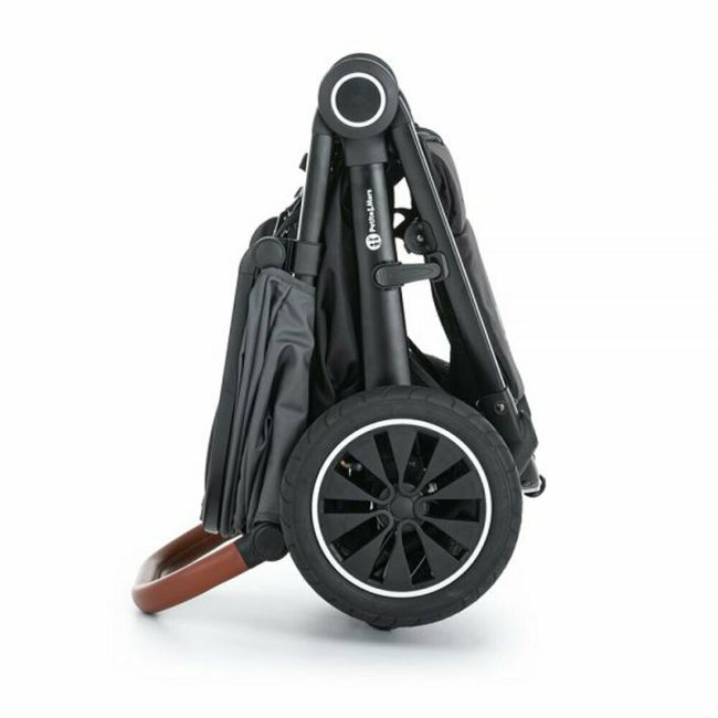 Petite&Mars - Carucior sport, Street+ Air, Include capotina impermeabila Editie limitata, Cu fereastra, husa picioare, cos de bagaje, Cu roti gonflabile, Centura de siguranta in 5 puncte, Pana la 25 kg, 6 luni+, Ocean BYN477500+549860