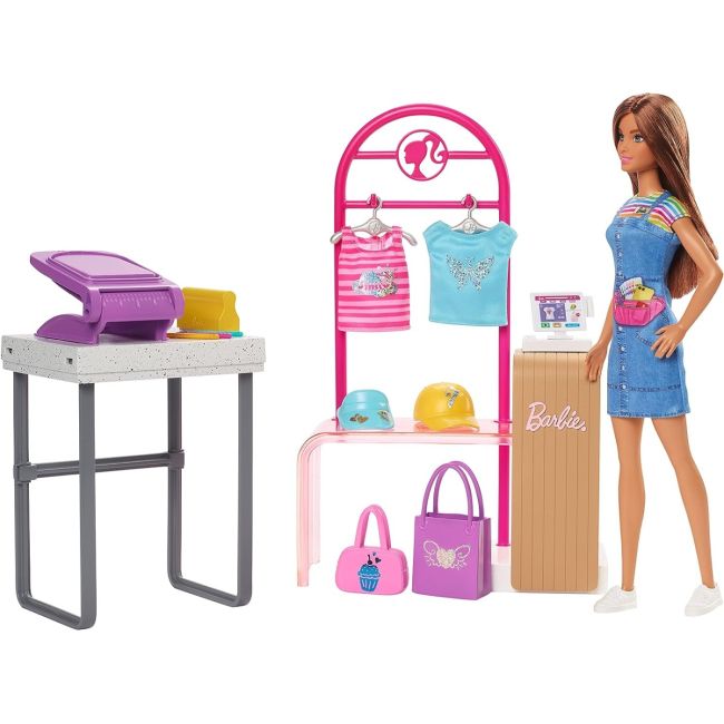 BARBIE SET BARBIE MAGAZINUL DE IMPRIMAT VIVMTHKT78