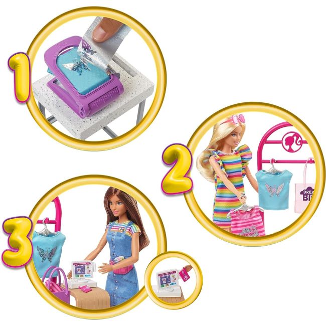 BARBIE SET BARBIE MAGAZINUL DE IMPRIMAT VIVMTHKT78
