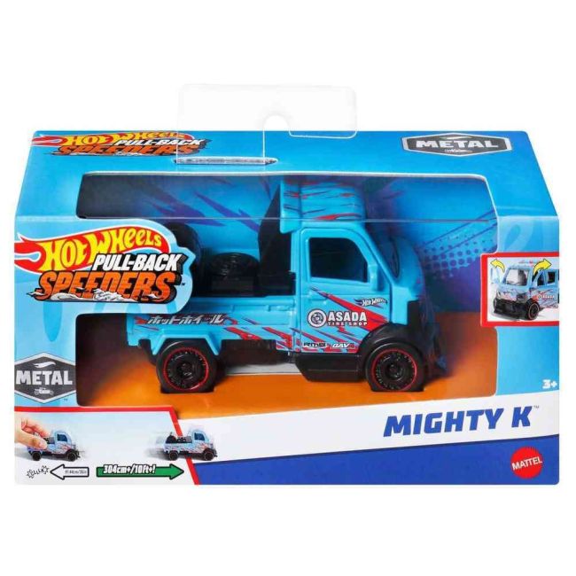 HOT WHEELS MASINUTA METALICA CU SISTEM PULL BACK MIGHTY K SCARA 1:43 VIVMTHPR70_HPR77