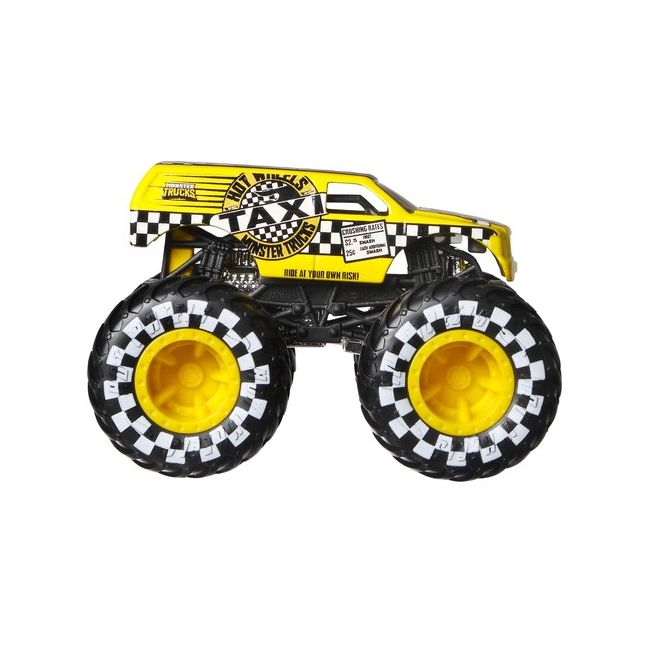 HOT WHEELS MONSTER TRUCK SET 2 MASINI SCARA 1 LA 64 HAUL YALL SI TAXI VIVMTFYJ64_HLT67