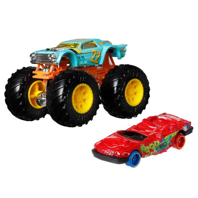 HOT WHEELS MONSTER TRUCK SI MASINUTA METALICA NIGHT SHIFTER VIVMTGRH81_HKM18