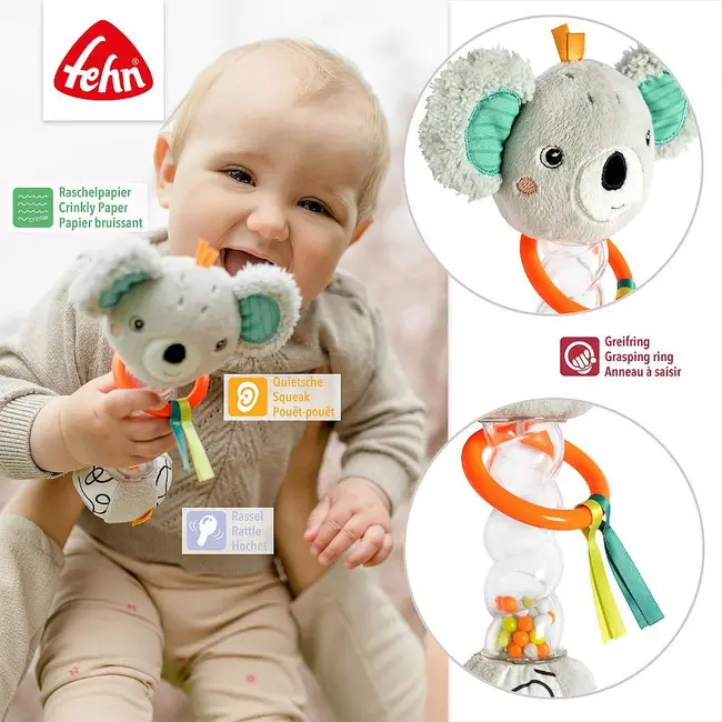Jucarie interactiva senzoriala dobabydoo - koala