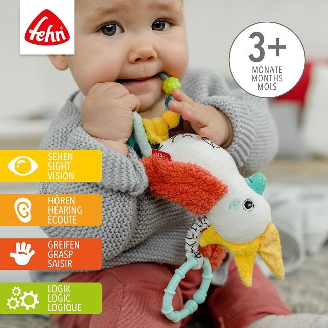 Jucarie pentru carucior dobabydoo - pasare cantatoare
