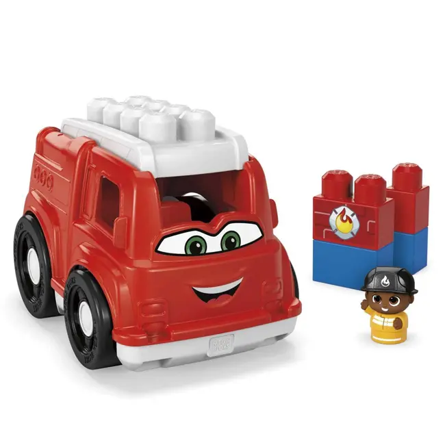 MEGA BLOKS FIRST BUILDERS VEHICUL FREDDY FIRETRUCK VIVMTCND62_GCX09