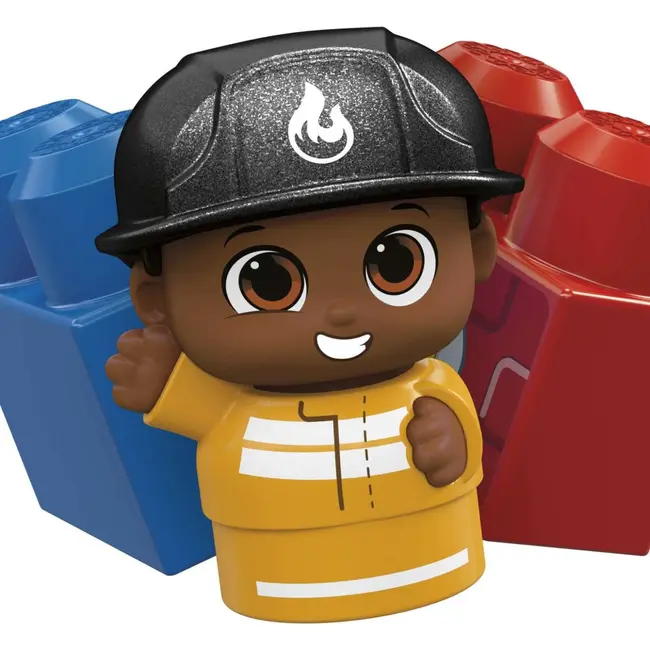 MEGA BLOKS FIRST BUILDERS VEHICUL FREDDY FIRETRUCK VIVMTCND62_GCX09