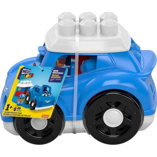 MEGA BLOKS FIRST BUILDERS VEHICUL PETER POLICE VIVMTCND62_GCX08