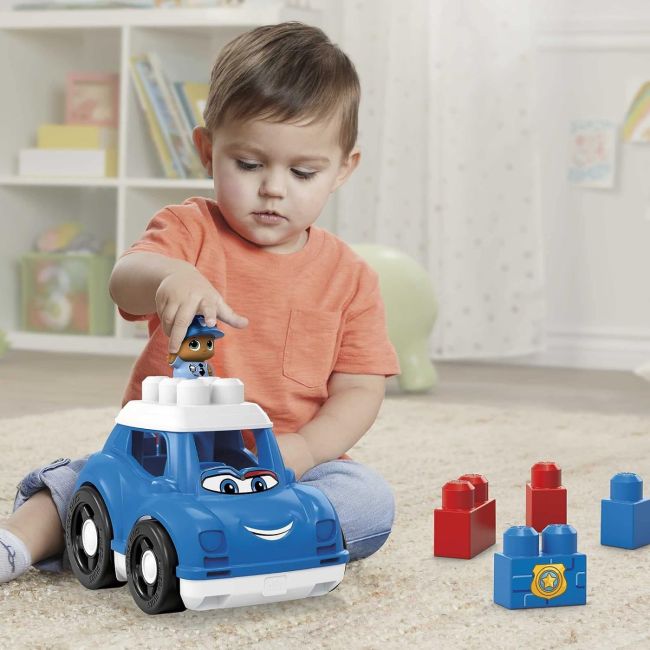 MEGA BLOKS FIRST BUILDERS VEHICUL PETER POLICE VIVMTCND62_GCX08
