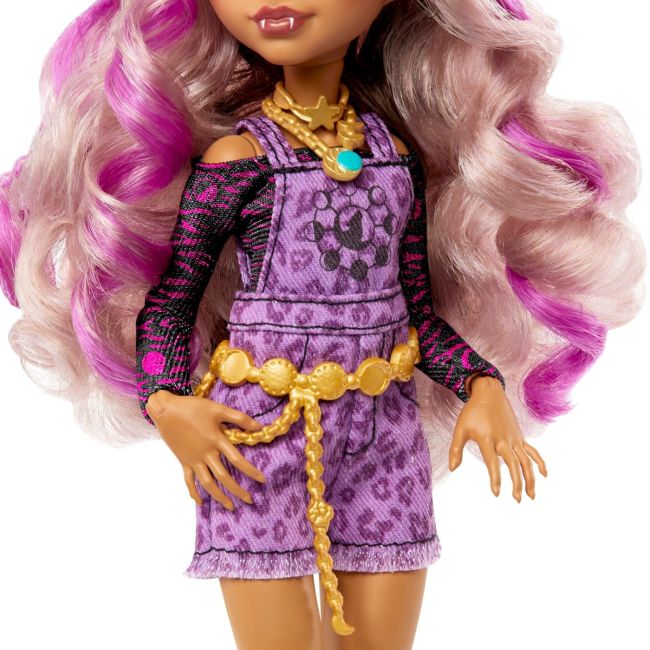 MONSTER HIGH PAPUSA CLAWDEEN WOLF CU ANIMALUT SI ACCESORII VIVMTHHK52