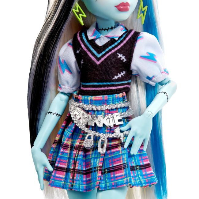 MONSTER HIGH PAPUSA FRANKIE STEIN CU ANIMALUT SI ACCESORII VIVMTHHK53