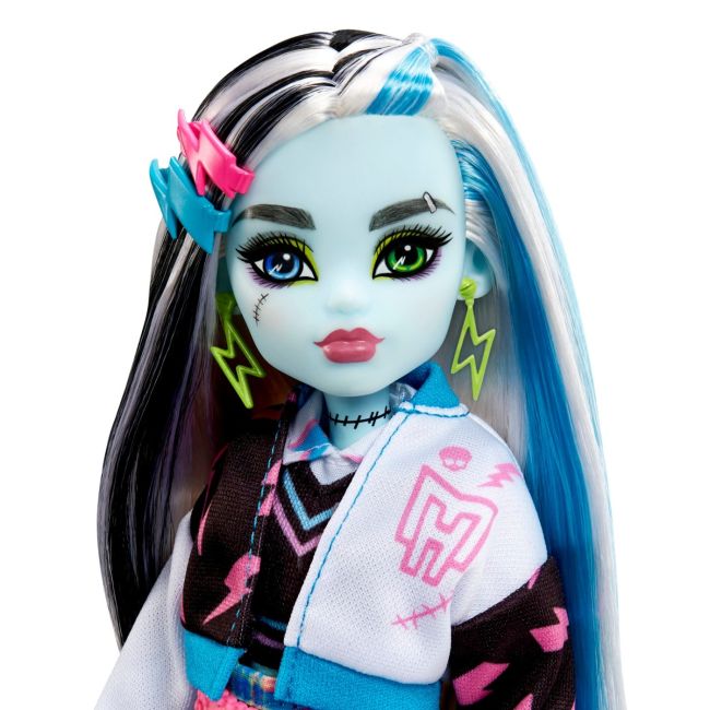 MONSTER HIGH PAPUSA FRANKIE STEIN CU ANIMALUT SI ACCESORII VIVMTHHK53