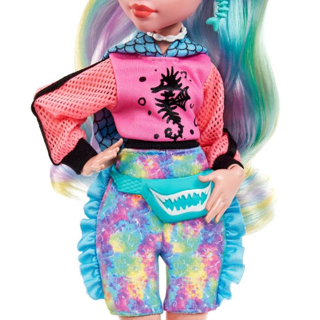 MONSTER HIGH PAPUSA LAGOONA BLUE CU ANIMALUT SI ACCESORII VIVMTHHK55