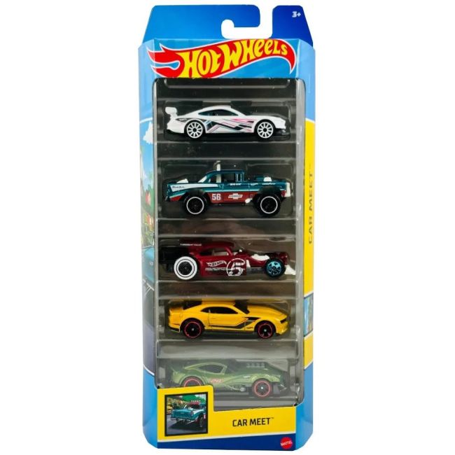 SET 5 MASINI HOT WHEELS CAR MEET VIVMT1806_HLY78