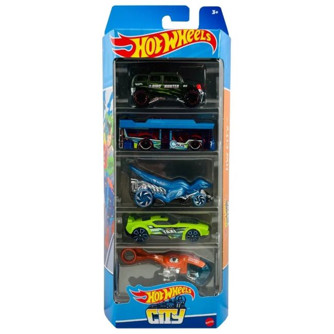 SET 5 MASINI HOT WHEELS CITY VIVMT1806_HLY76