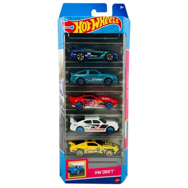 SET 5 MASINI HOT WHEELS HW DRIFT VIVMT1806_HLY75