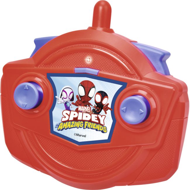 SPIDEY PRIETENII EXTRAORDINARI MASINUTA CU TELECOMANDA WEB RACER SCARA 1:18 VIV203225000