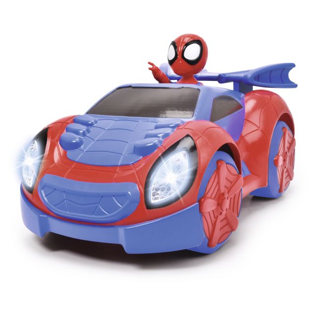 SPIDEY PRIETENII EXTRAORDINARI MASINUTA CU TELECOMANDA WEB RACER SCARA 1:18 VIV203225000