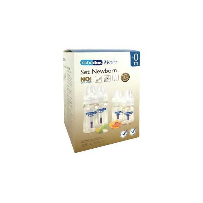 Set 2 biberoane nou-nascuti si 2 suzete Medic BebeduE 80146 BBJ80146_Initiala