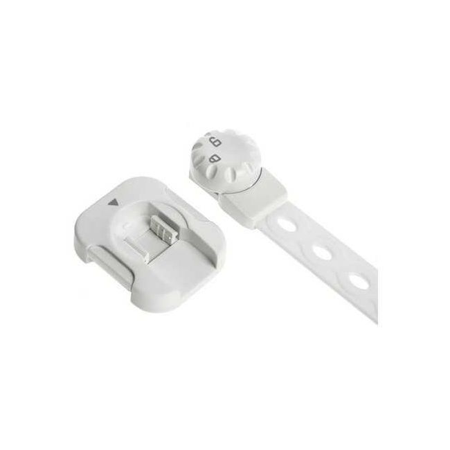 Set 6 sisteme de siguranta multifunctionale reglabile 23.3 cm, cu lacat Iso Trade MY6843 BBJMY6843_Alb