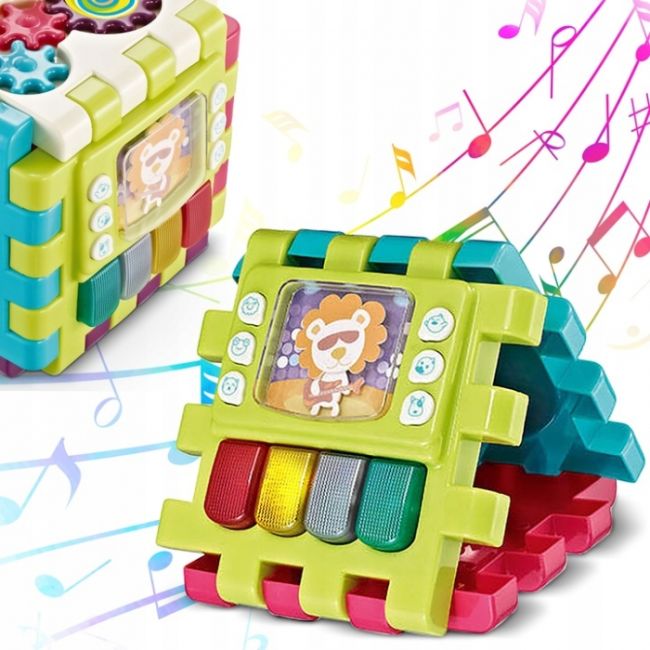 Cub educational cu sunete ricokids 781700 edeedi781700