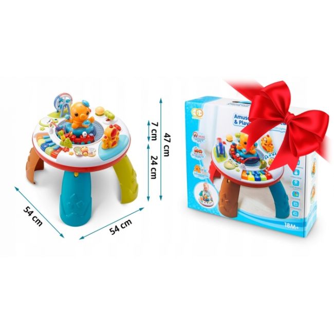 Masuta educationala cu sunete si jucarii ricokids 781800 edeedi781800