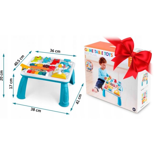 Masuta educationala cu sunete si jucarii ricokids 782000 edeedi782000