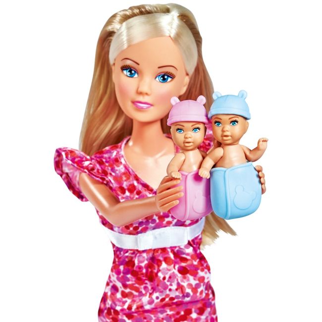 Papusa simba steffi love baby surprise 29 cm cu accesorii hubs105733588