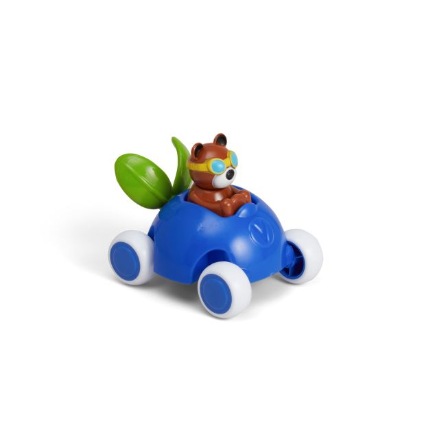 Pilot de curse ursulet in masinuta afina - cute racer vk81365