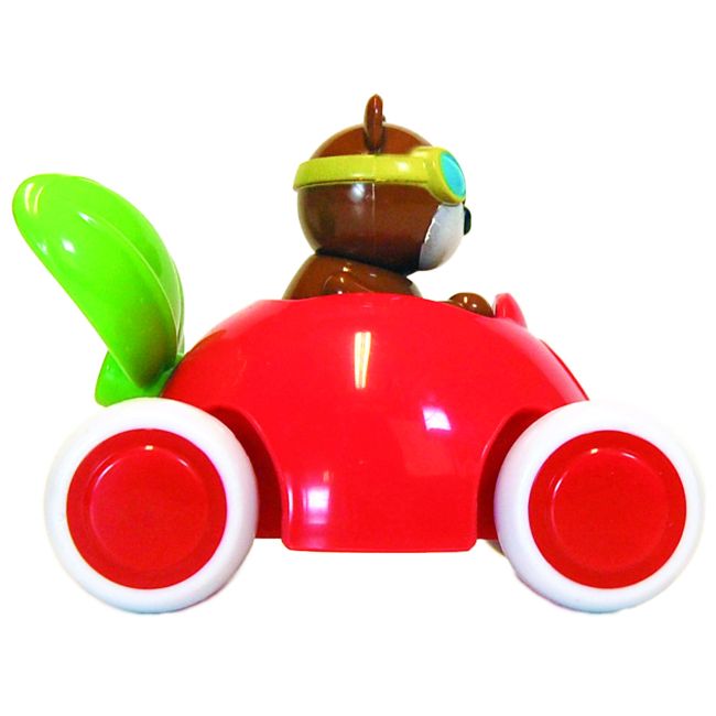 Pilot de curse ursulet in masinuta merisor - cute racer vk81367