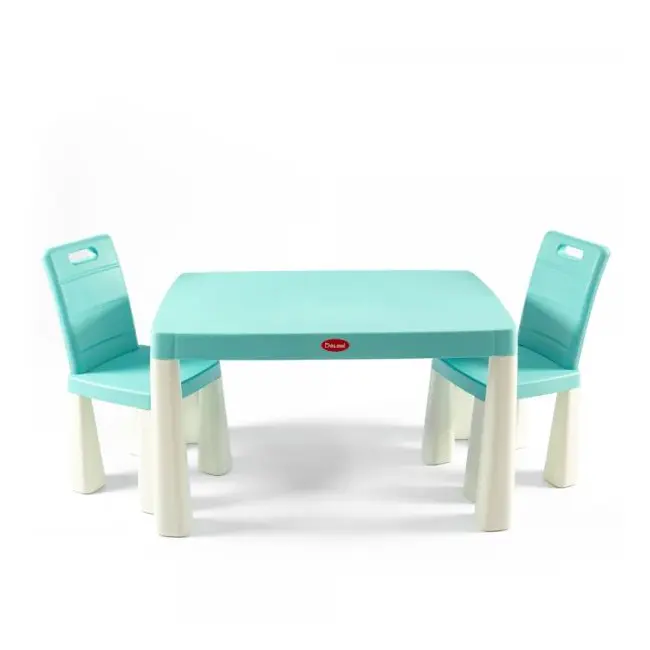 Set masa copii si scaune MyKids 04680/7 Turqoise     00086723
