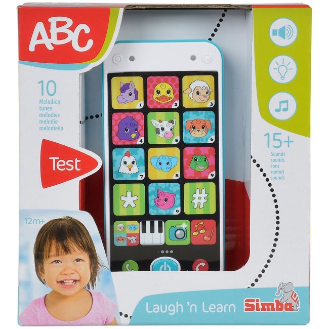 Jucarie simba abc smart phone 13 cm hubs104010002