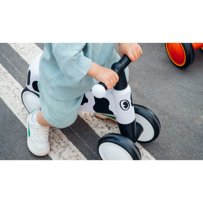 Lionelo - Bicicleta fara pedale, Sammy, Cu 4 roti, Din spuma EVA, Stabila, Manere moi, antiderapante, 12- 36 luni, Greutate maxima suportata 25 kg, Certificata EN 71-1:2014, EN 71-2:2011, EN 71-3:2019, Galben BYNLOE-SAMMY_YELLOW_HONEY