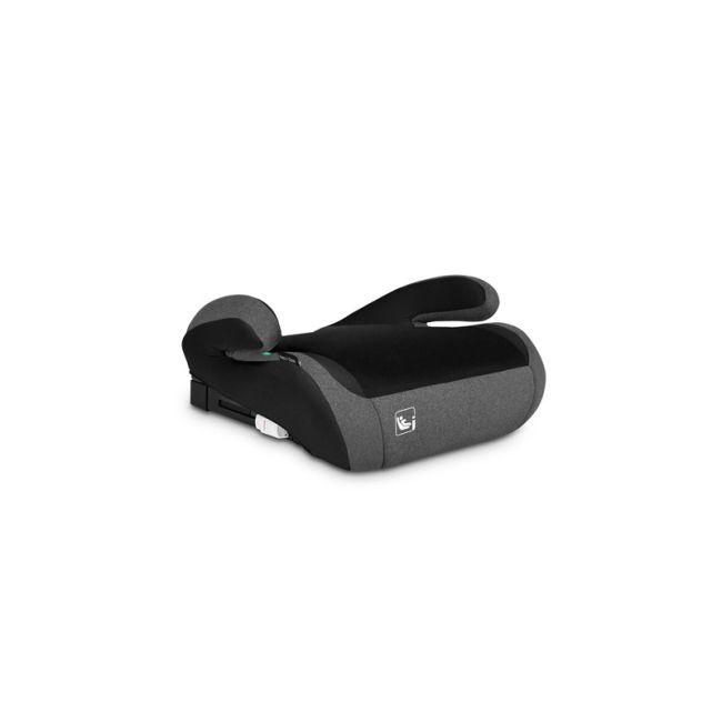 Lionelo - Scaun auto, Hugo i-Size, Universal, Orientare in directia sensului de mers, Reglabil, Conform standardului de securitate R129, 100-150 cm, 4-12 ani, Gri BYNLO-HUGO_I-SIZE_BLACK_GREY