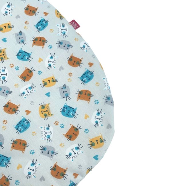 Sac de dormit copii, Miau Miau, din bumbac  , 140 cm, 0.4/0.5 tog KDEV14005MIAU