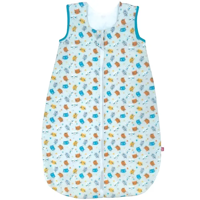 Sac de dormit copii, Miau Miau, din bumbac  , 85 cm, 0.4/0.5 tog KDEV8505MIAU