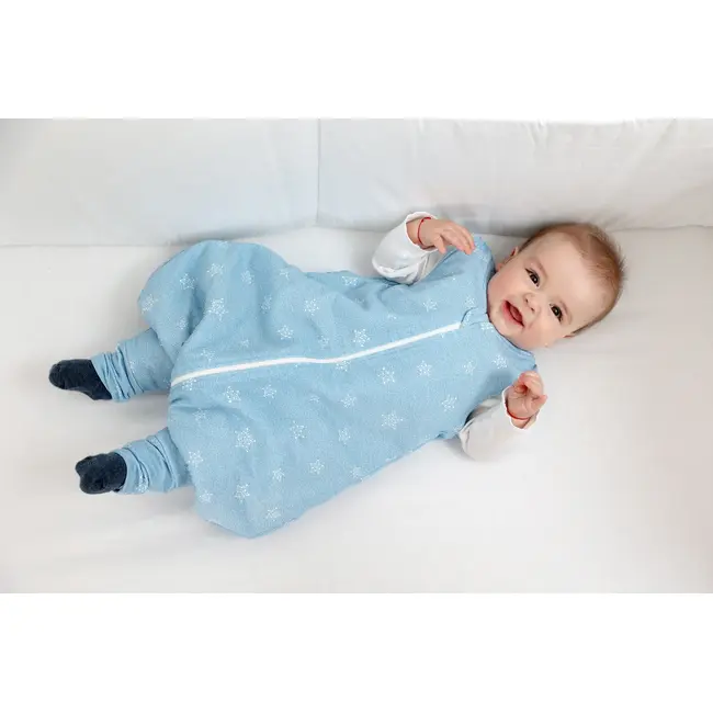 Sac de dormit cu picioruse, Stars in your eyes - Blue, 80 cm, 1 tog KDEJPIC801STEYEB