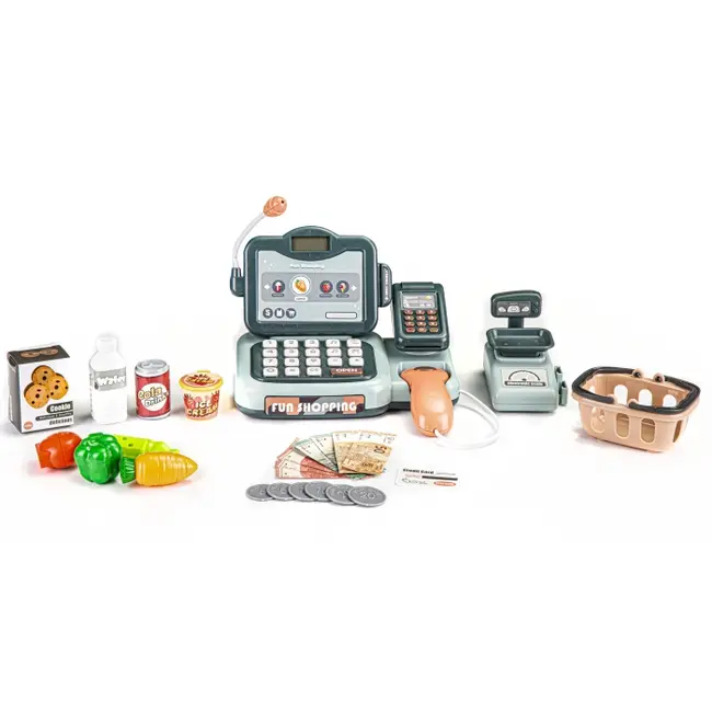 Casa de marcat cu sunete, accesorii si scanner ecotoys hc483431 edeedihc483431