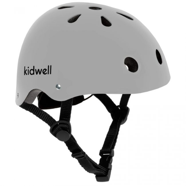 Casca de protectie pentru copii kidwell orix ii, marimea m 52-56 cm - grey mat edeedikaskori07a2