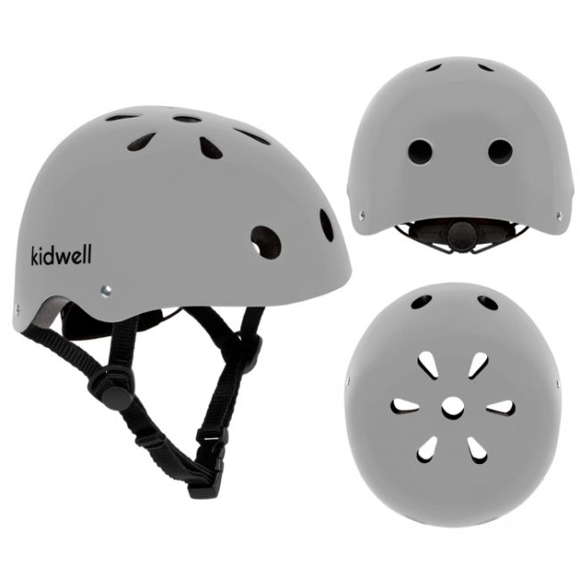 Casca de protectie pentru copii kidwell orix ii, marimea s 48-52 cm - grey edeedikaskori04a1