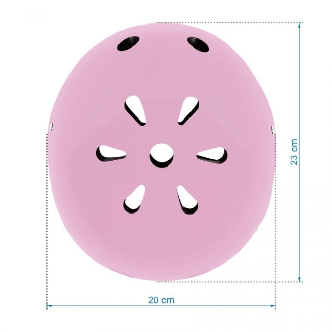 Casca de protectie pentru copii kidwell orix ii, marimea s 48-52 cm - pink edeedikaskori06a1