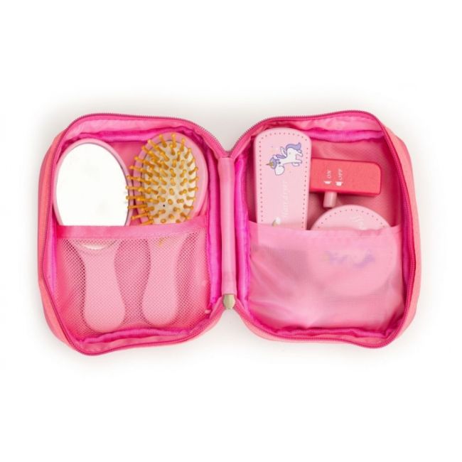 Gentuta de make-up cu 6 elemente din lemn ecotoys ph10c001 edeediph10c001
