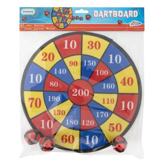 Joc darts cu arici (colorat)
